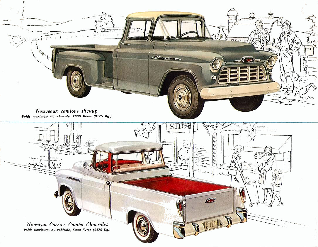 1956 Chevrolet Trucks brochure